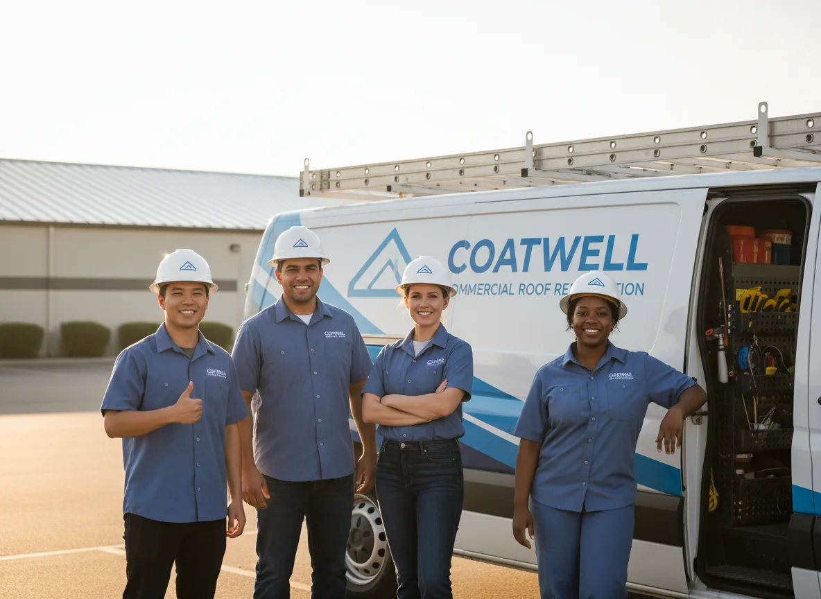 Commercial roof coating company in Medfield, MA